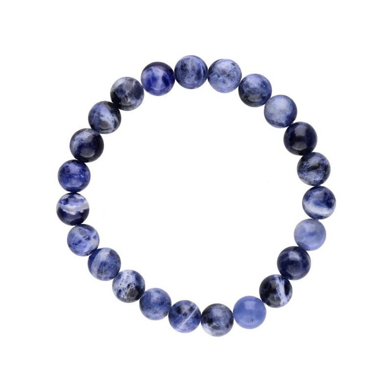 BRACCIALE SODALITE 8 MM QUALITA A