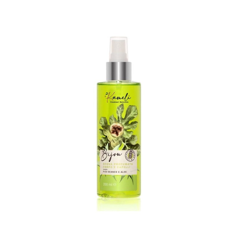 ACQUA PROFUMATA CORPO E CAPELLI FICO BIANCO E ALOE KAMELI