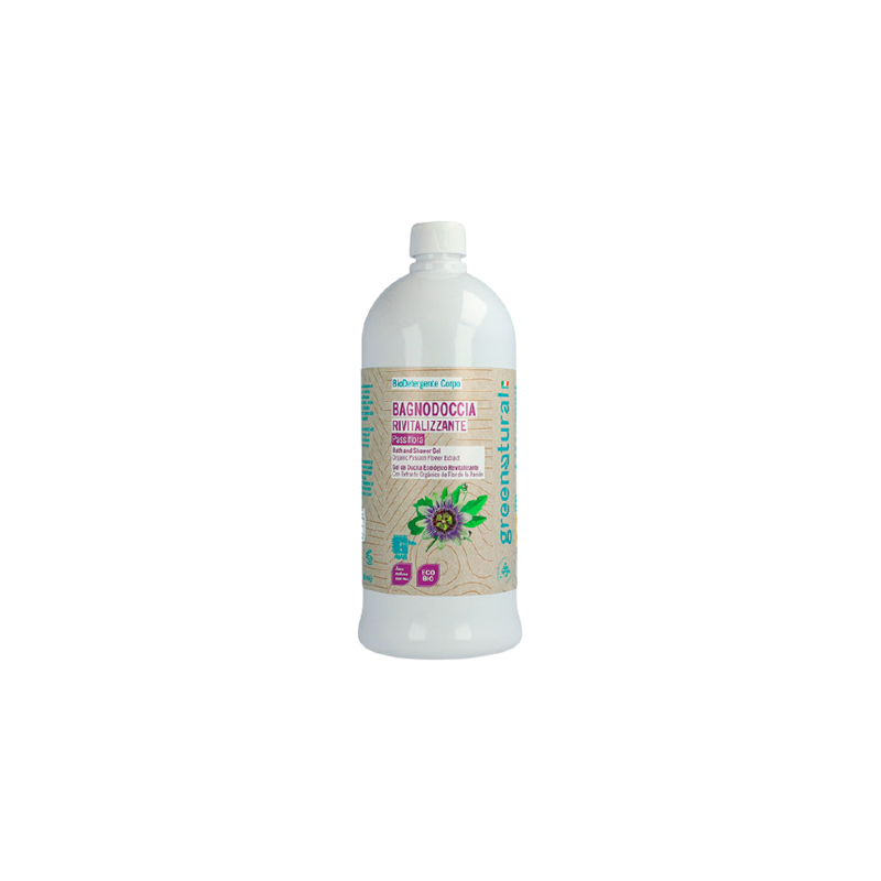 Bagnodoccia Rivitalizzante Passiflora 1 litro - Greenatural
