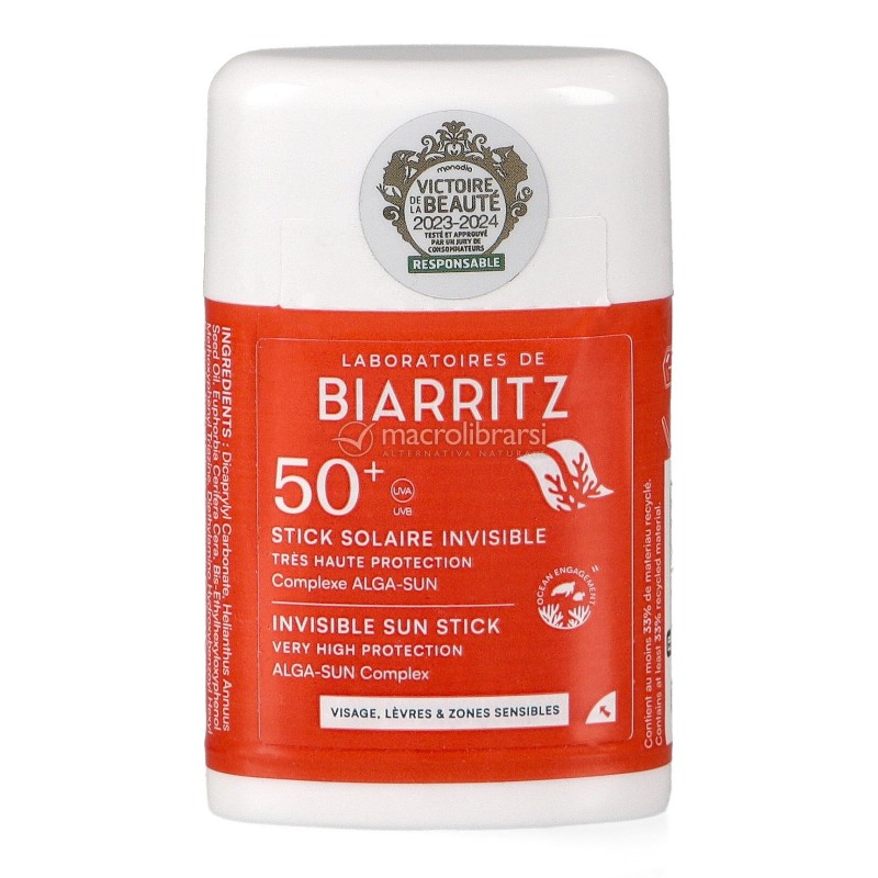 STICK SOLARE INVISIBILE 50+ - Laboratoires de Biarritz